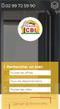 Mobile Screenshot of maisons-cbi.fr