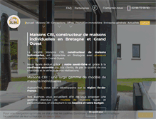 Tablet Screenshot of maisons-cbi.fr